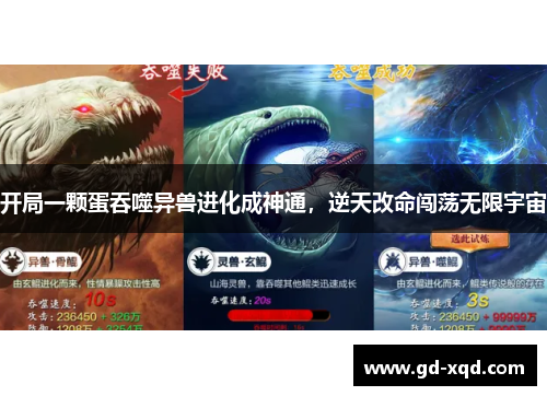 开局一颗蛋吞噬异兽进化成神通，逆天改命闯荡无限宇宙